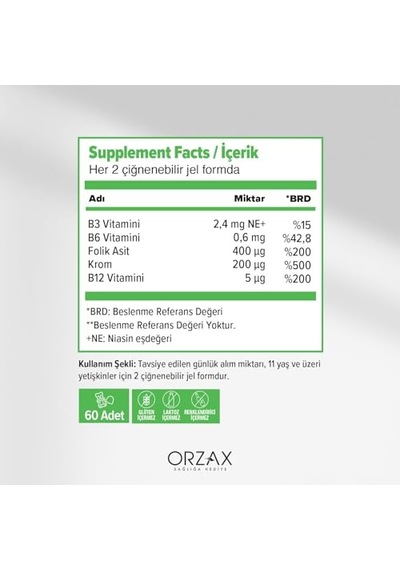 Gummies Apple Cider Vinegar, Çiğnenebilir Jel Form