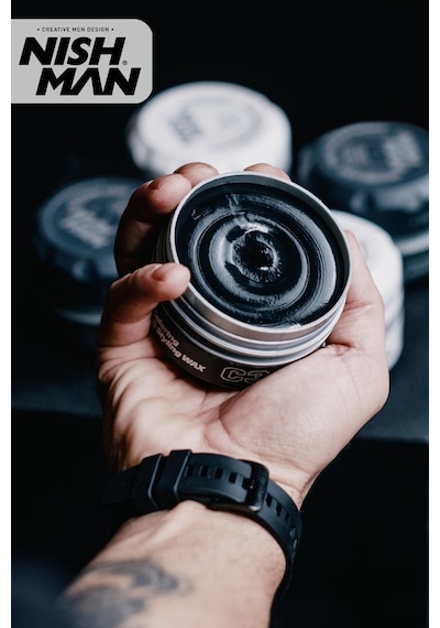 Nish Man C3 Saç Şekillendirici Beyaz Kapatıcı Wax 100 ML