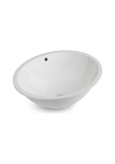 Quarter Bath Tezgah Altı Lavabo 49x39 Cm Gömme Lavabo Parlak Beyaz Seramik 70sp25049