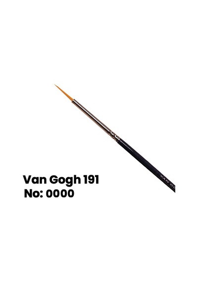 Talens Van Gogh 191 Seri Yuvarlak Uçlu Sulu Boya Fırçası No: 4/0