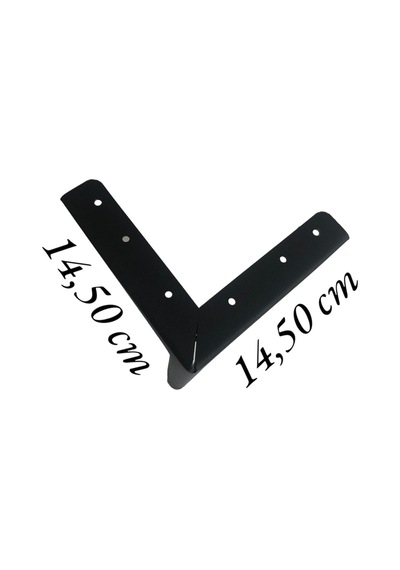 Yaren Home Dizayn Metal Koltuk, Kanepe, Dolap, Berjer, Tv Ünitesi Ayağı 18 Cm Siyah Model4