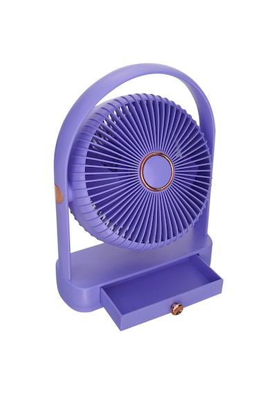 Wexta Ys2235 Taşınabilir Masaüstü Mor Usb Fan