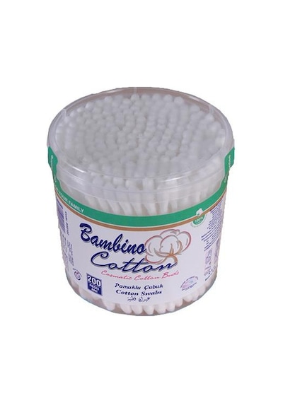 Kulak Temizleme Çubuğu Bambino Cotton P1045 200lü