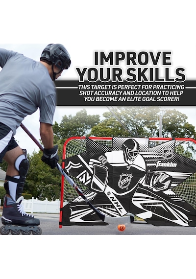 72" W X 48" H - Franklin Sports Nhl Championship Goal Shooting Target