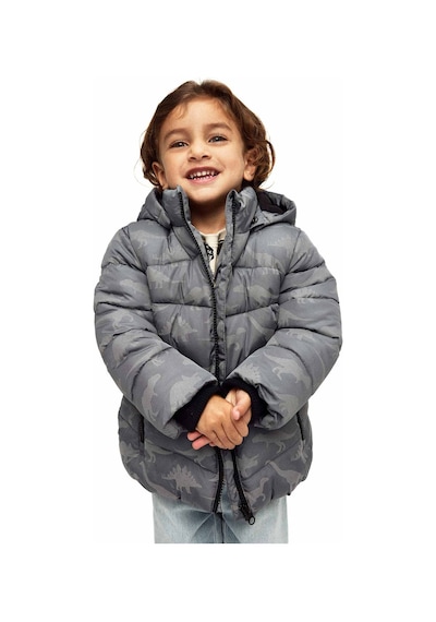 Name It Nmmmosan Puffer Jacket Re Gri Erkek Çocuk Mont 000000000102408574 Gri