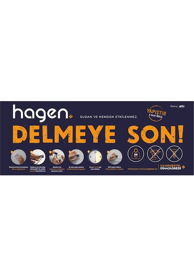 Hagen Üçgen Havluluk Krom