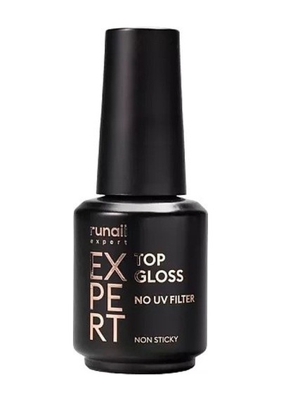 Runail Expert Top Gloss Uv Filtresiz Yapışkan Katsız 18ml 117