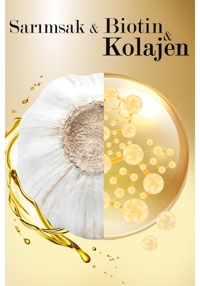Sarımsak&biotin&kolajen Dökülmeye Karşı Etkili Şampuan 3x500 Ml Tüm Saç Tipleri Sarımsak&biotin&kolajen Dökülmeye Karşı Etkili Şampuan 3x500 Ml Tüm Saç Tipleri