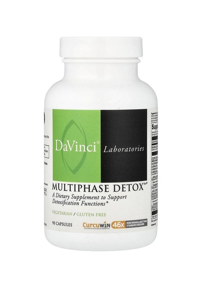 Davinci Laboratories, Multiphase Detox , 90 Capsules
