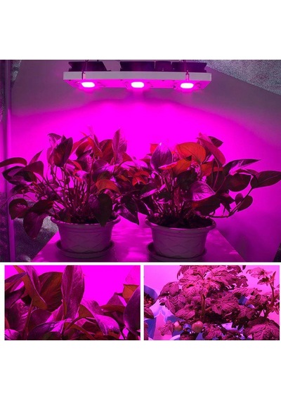 Tam Spektrum 380 - 840Nm UV Led Dob Topraksız Tarım Bitki Büyütme 1