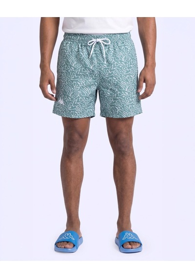 Kappa Logo Kairo Short Erkek Yeşil Regular Mayo