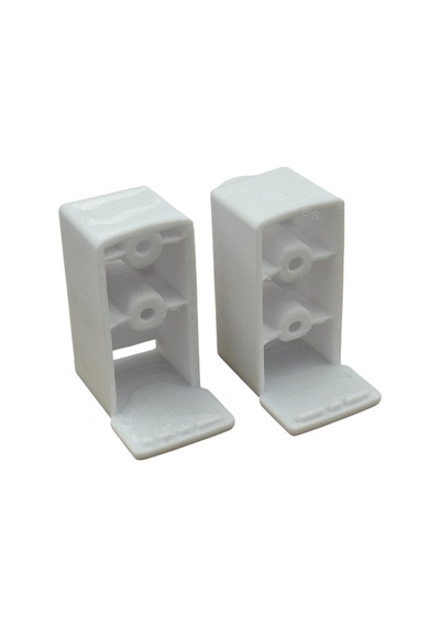 Beko Uyumlu D9576nek Buzdolabı Kapı Kolu Üst Ve Alt Montaj Kiti