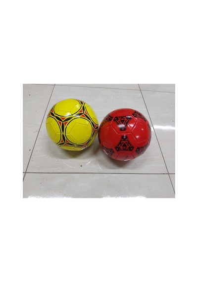 5 Numara Futbol Topu 5 No, Desenli Futbol Topu, Dikişli Futbol Topu Pompa Dahil Değildir Çok Renkli Çok Renkli 2 Li