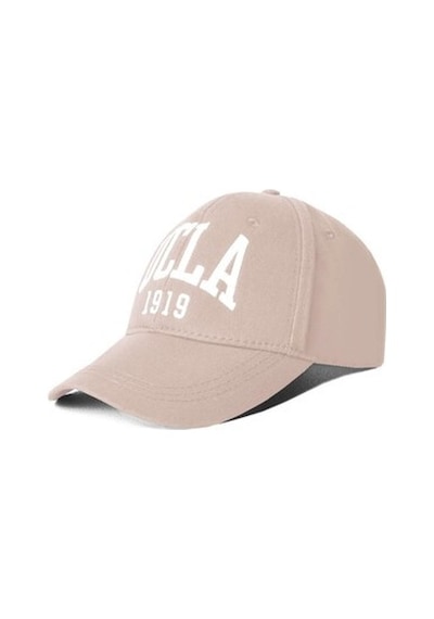 Ucla Ballard Bej Baseball Cap Nakışlı - Unisex Şapka Bej