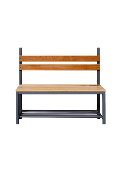 Ayakkabılıklı 4 Ayaklı Tek Taraflı Bank, 5 Kanca, 100x43x170 Cm, Spor Bankı