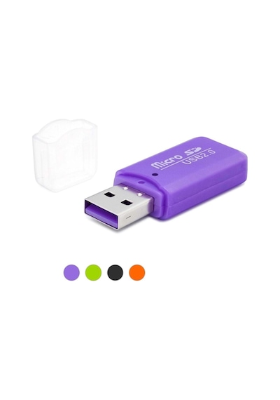 Card Reader Usb Mıcro Sd Çok Renkli