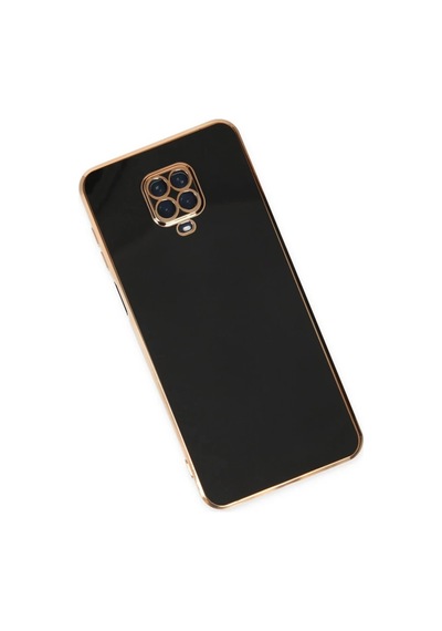 Xiaomi Redmi Note 9 Pro Uyumlu Kılıf Volet Silikon - Siyah