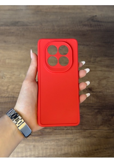 Redmi Note 14 Pro 5g Uyumlu Kamera Korumalı Darbeye Dayanıklı Renk Atmayan Keep Silikon Kılıf Kırmızı