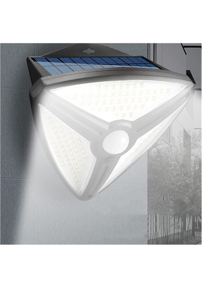 Powermaster Mx-1219b 150 Cob Ledli Sensörlü 3 Modlu Solar Duvar Lambası
