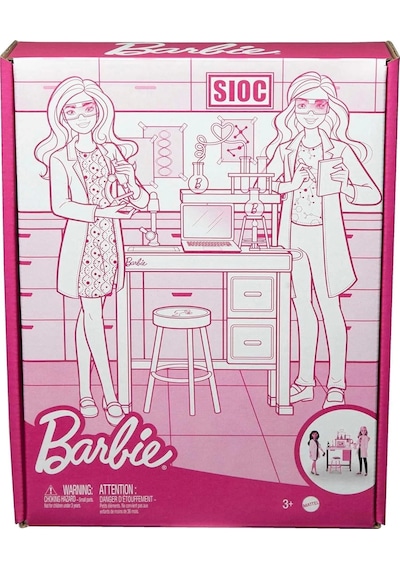 Barbie Bilim Laboratuarı Oyun Seti, 3y+, Hjy95