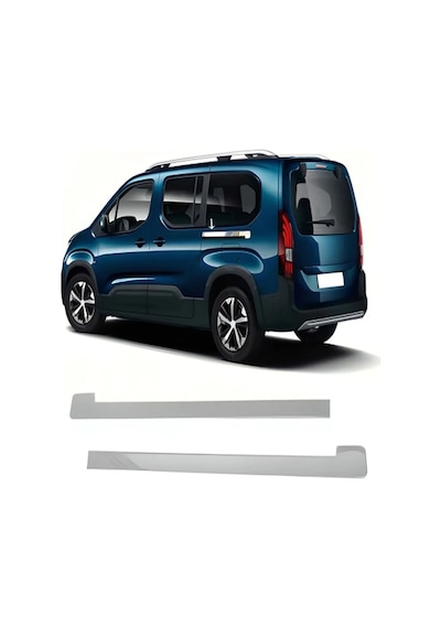 Opel Combo E Krom Sürgülü Kapı Çıtası 2019 Ve Üzeri