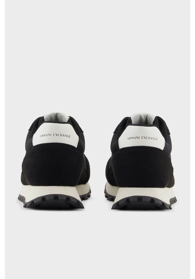 Armani Exchange Erkek Ayakkabı Xm001960 Af19388 Mc024 Siyah-beyaz Siyah-beyaz