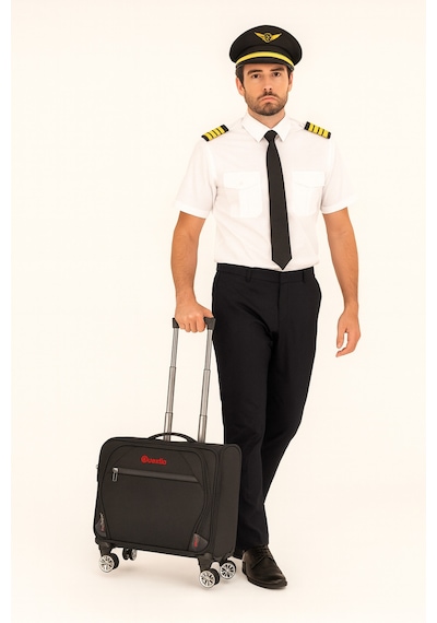Wexta Wx-3001 Vita Serisi Siyah Pilot Boy Kumaş Valiz Diğer