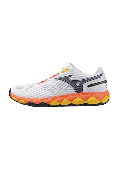 Mizuno Wave Enforce Tour 2 Ac Erkek Tenis Ayakkabısı Beyaz / Turuncu Çok Renkli