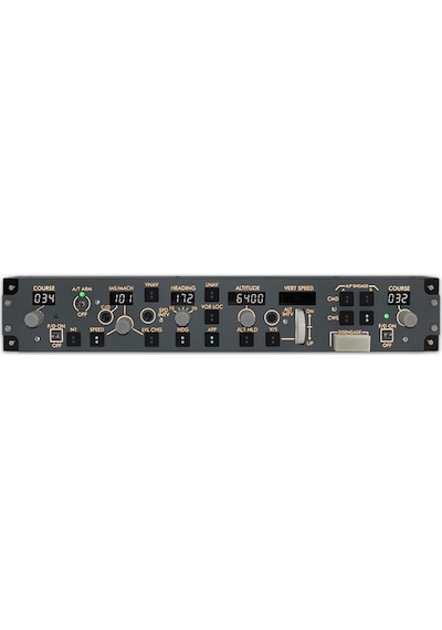 Boeing737 Mcp Autopilot Panel - Amber Backlight