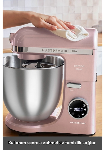 Karaca Mastermaid Chef Ultra D2000 W Dijital Ekranlı Hamur Yoğurma Makinesi