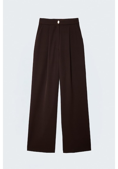 Sateen Lucy Pantolon - Kahve-137395
