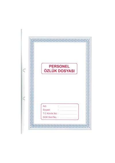 Gülpaş Personel Özlük Dosyası