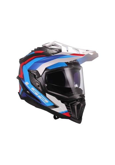 Ls2 Explorer C Karbon Frontier II Kapalı Kask Mavi