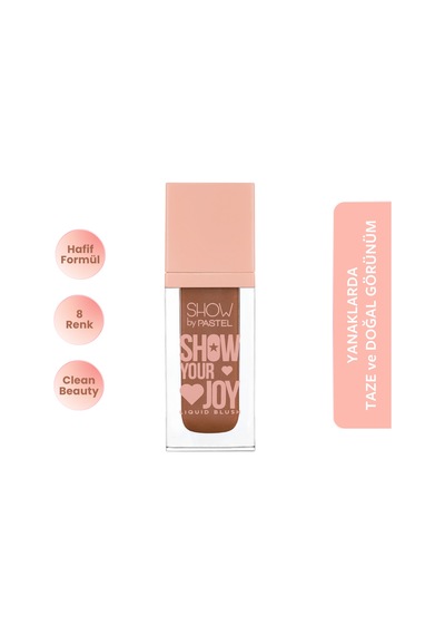 Show By Pastel Show Your Joy Liquid Blush - Likit Allık 54 Bronz