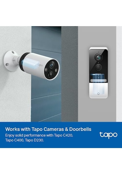 Tapo Tp-link A100, Bataryalı Kameralar İçin Şarj Edilebilir Yedek Batarya