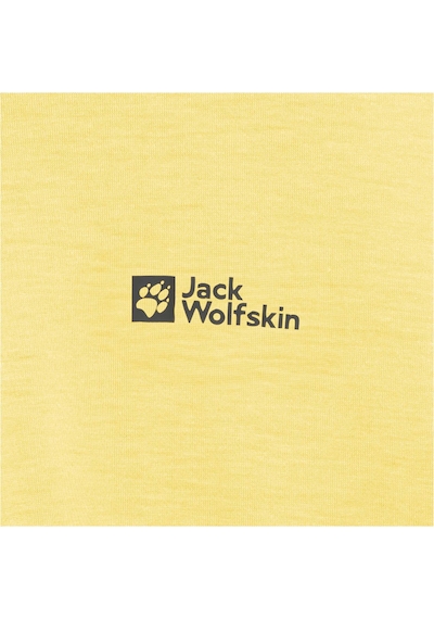 Jack Wolfskın Jack Wolfskin Vonnan Ls T Kadın Sarı Tişört M0064 Sarı