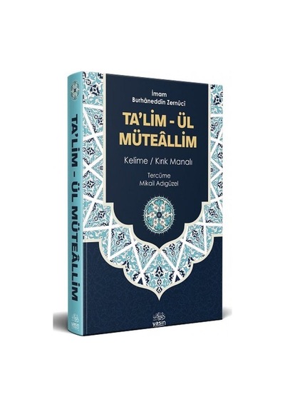 Talim Müteallim Kelime Kırık Manalı Türkçe Arapça Ciltli