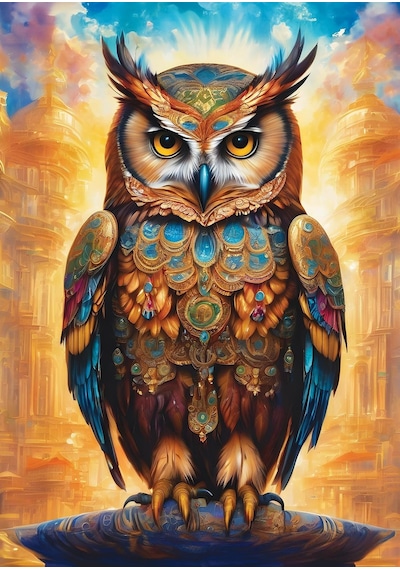 Art Puzzle General Baykuş 500 Parça Puzzle
