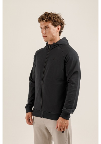 Airlife Saturn Ur7 Pro I Tam Boy Fermuarlı Erkek Kapüşonlu Sweatshirt Lacivert