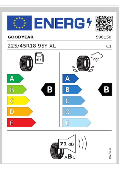 Goodyear 225/45R18 95Y Eagle Sport 2 Uhp Xl Fp Oto Yaz Lastiği  2023