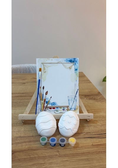 Dekoratif Yumurta Boyama Seti Eğlenceli Sanat Aktivitesi
