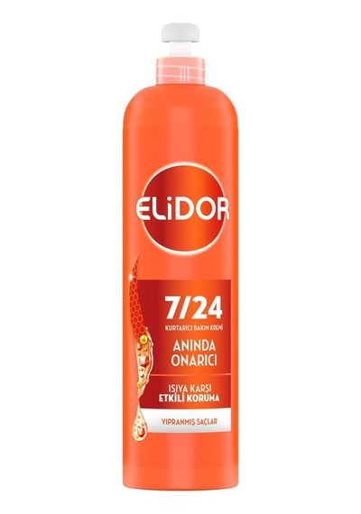 Elidor Saç Kremi 7/24 240 Ml Onarıcı Etki Keratinli Çay Ağacı Yağlı 3'li Ekonomik Paket - 3 Ade Tarı