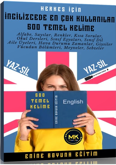 Herkes İçin İngilizcede En Çok Kullanılan 500 Temel Kelime