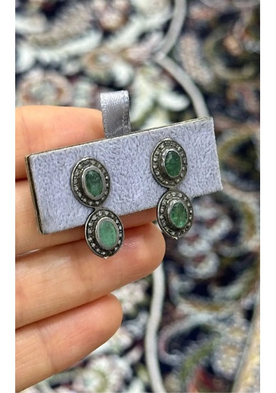 Zümrüt Elmas Küpe 370