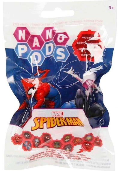 Marvel Spiderman Nano Kapsül Figür Sürpriz Paket
