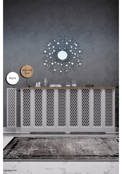 Petek Kaplama Modern Radyatör Kapatma Ünitesi Ön Panel Mdf Tasarım İç Ölçü 156 Cm Dış Ölçü 160 Cm Petek 156 Beyaz Üstü Çam D6 Petek Kaplama Modern Radyatör Kapatma Ünitesi Ön Panel Mdf Tasarım İç Ölçü 156 Cm Dış Ölçü 160 Cm Petek 156 Beyaz Üstü Çam D6