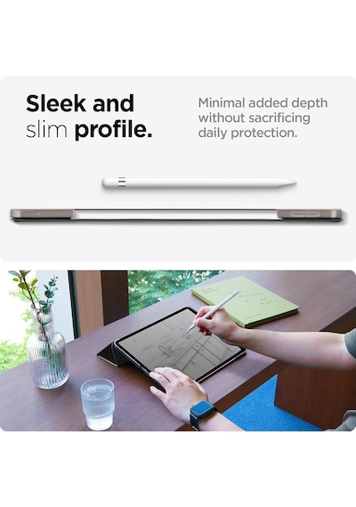 İpad Pro 13" 2025/2024 İle Uyumlu Kılıf Smart Fold Black - Acs07015
