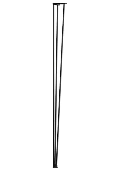 Siyah Masa Ayağı 4'Lü Filteke Ayak 72 CM