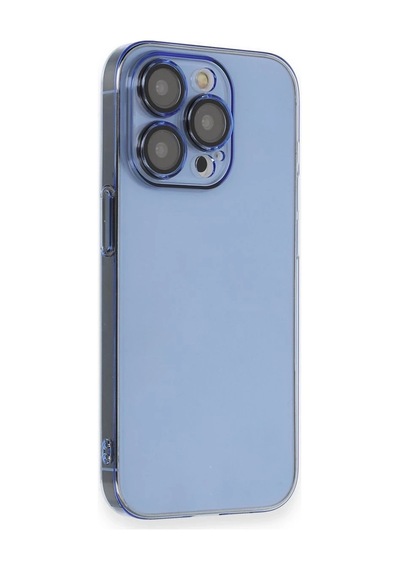 Newface - 743 - iPhone Uyumlu 14 Pro Max Kılıf Armada Lensli Kapak - - Csmo-tex - Sierra Blue