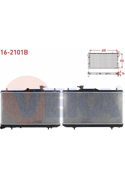 Hyundaı Accent Admıre 1.5 M-t 2003-2006 Su Radyatörü Brazıng 25310-25300